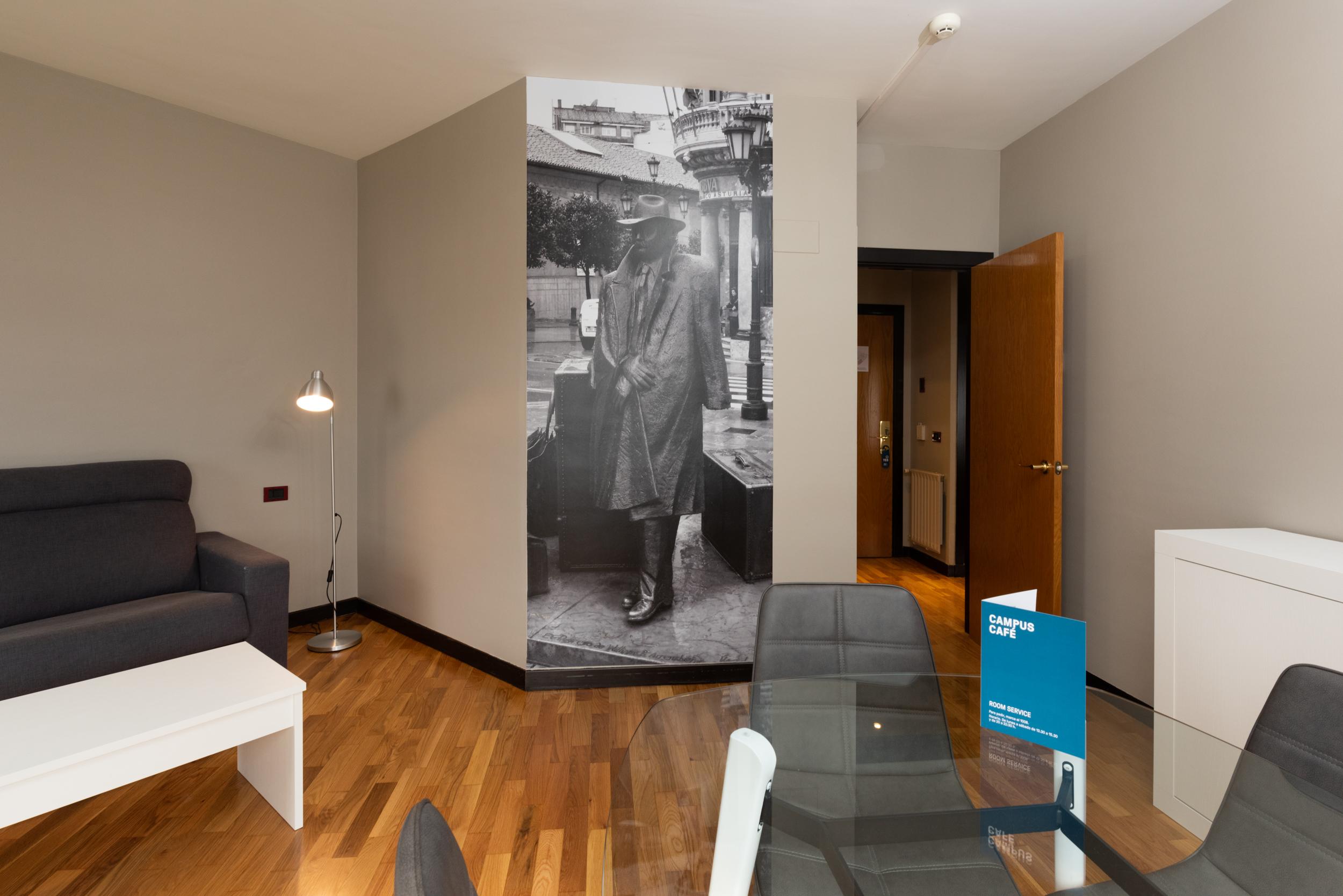 Aparthotel Campus Οβιέδο Εξωτερικό φωτογραφία